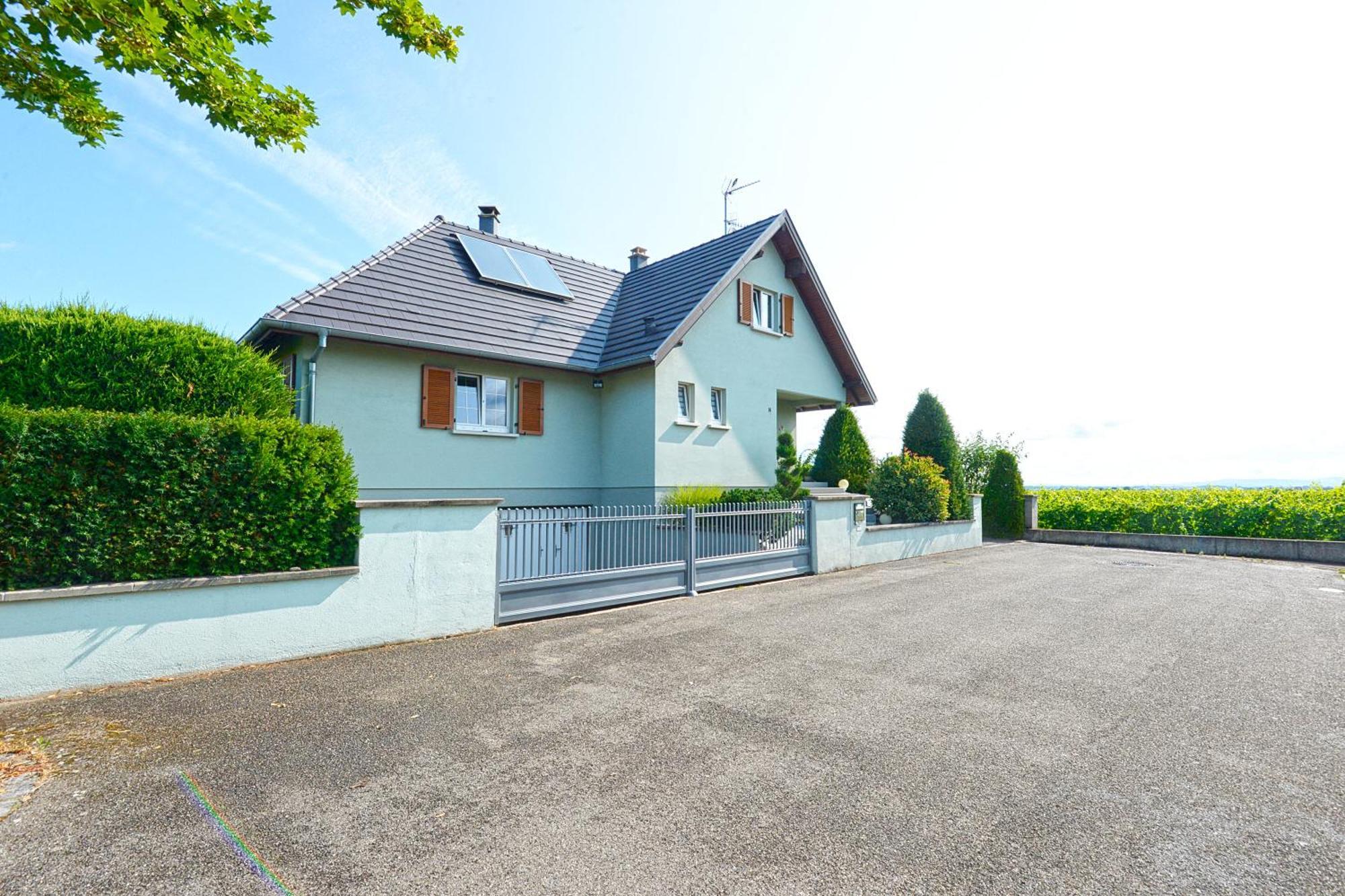 Bed and Breakfast Aux Pieds Des Vignes Ingersheim Exterior foto